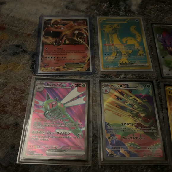 Pokemon Trading Cards - Red, Yellow, Blue, Silver - Picture 2 of 4